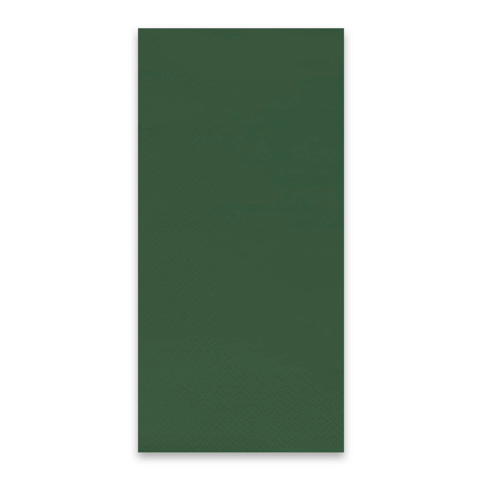 AG-126-8 Servietten 40 x 40 cm, dunkelgrün, 3-lagig, 1/8-Buchfalz, 8 x 200 Stück
