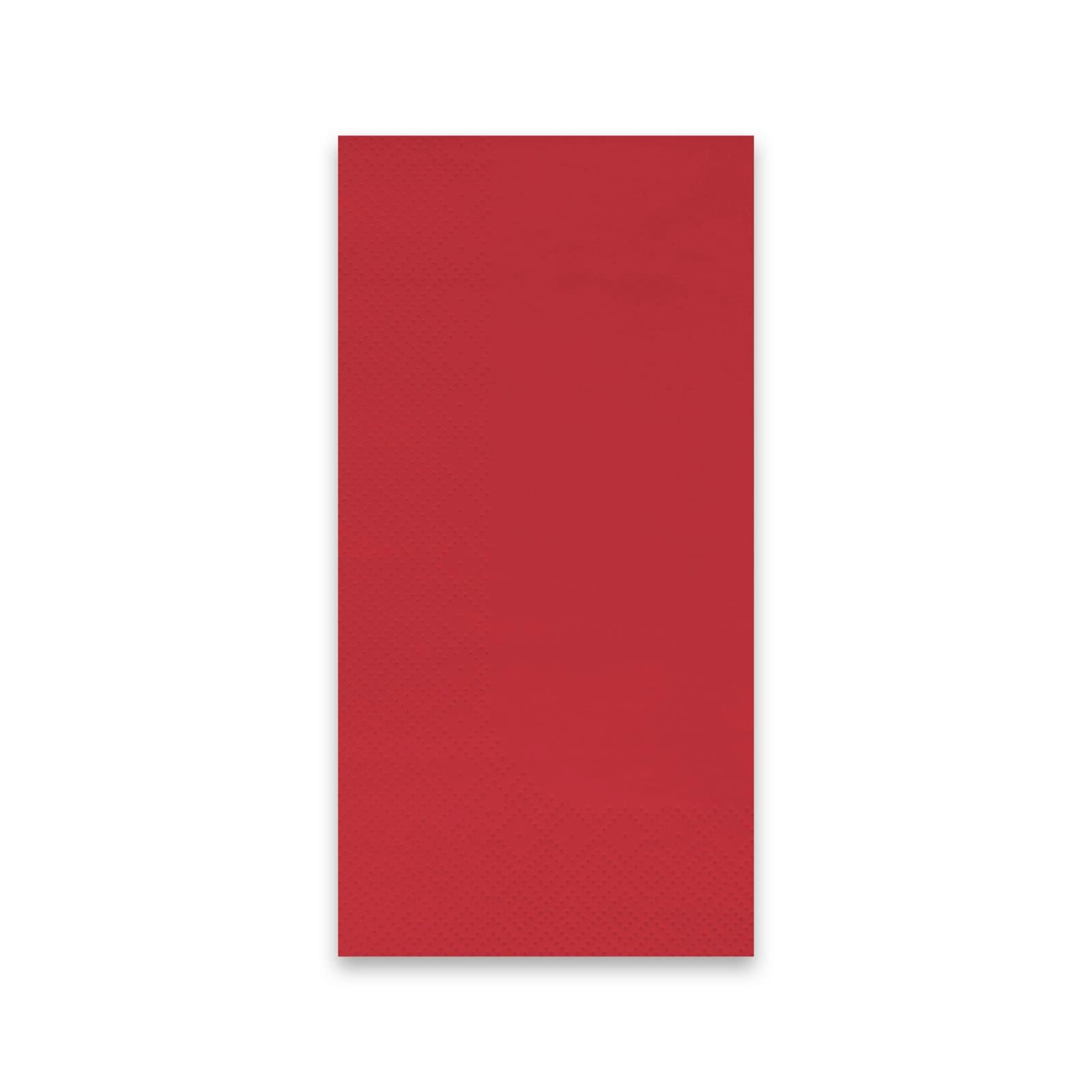 AG-181-8 Servietten 33 x 33 cm, rot, 3-lagig, 1/8-Buchfalz, 8 x 200 Stück