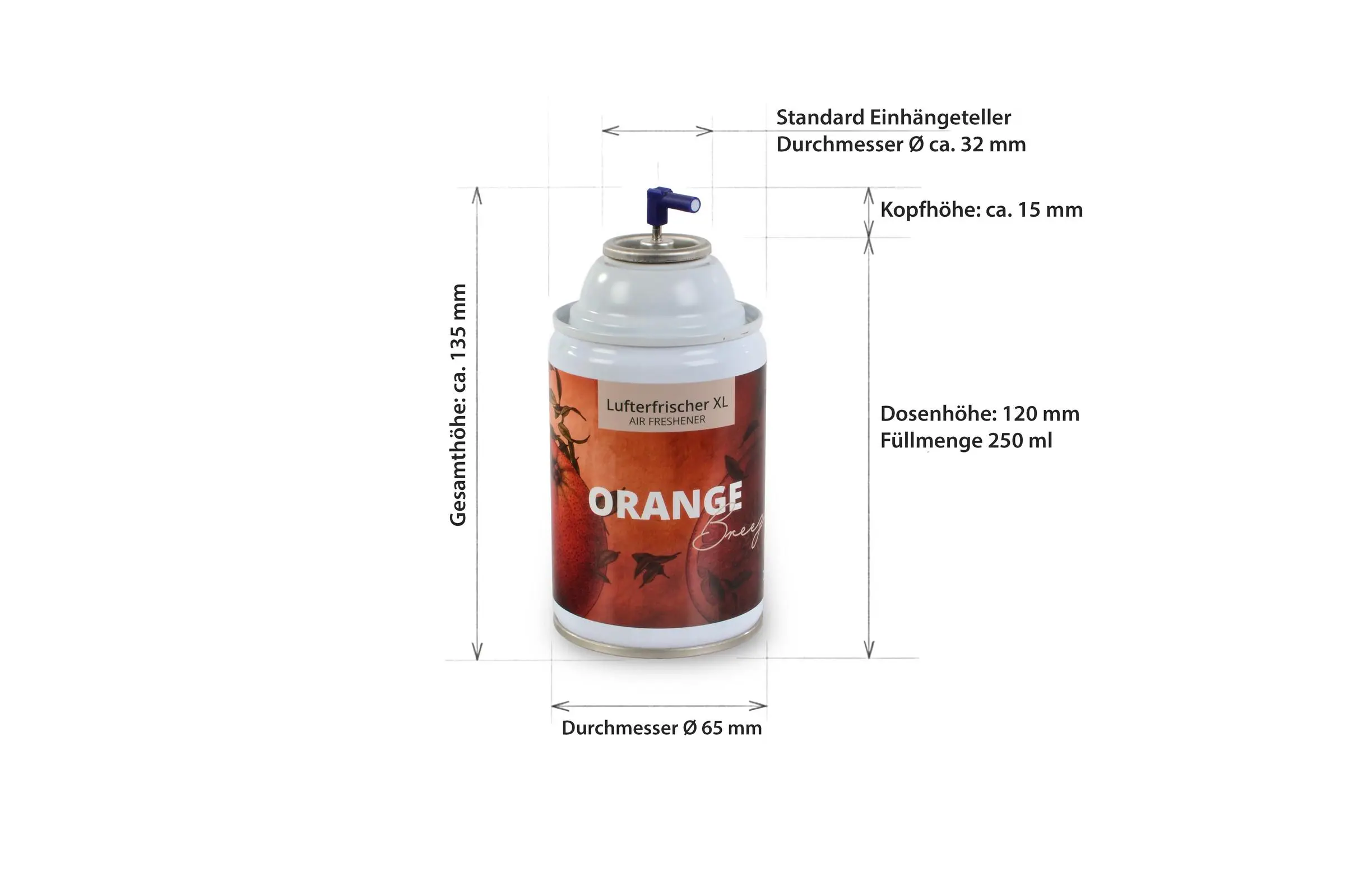 ST-88717 Lufterfrischer XL "Orange Breeze", 12 x 250 ml