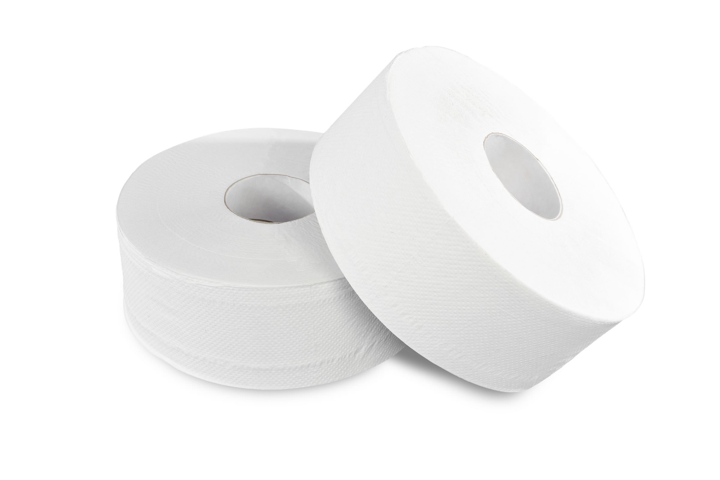 Jumbo Toilettenpapier ST-88039 Recyclingpapier 2-lagig Einzelrolle